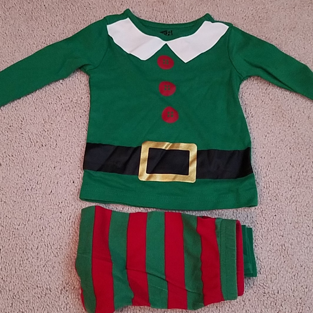 Elf Pajama Set